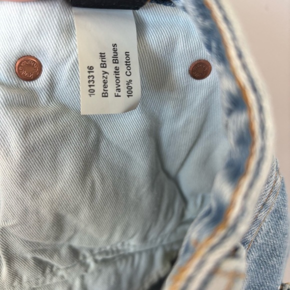 Nudie Jeans Breezy Britt Favorite Blues Size 34x32 - Picture 8 of 8